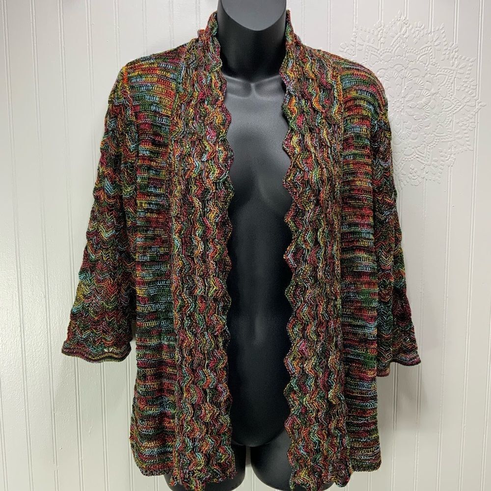 UNITED STATES SWEATERS Multi colored cardigan